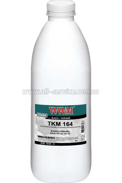 Тонер WWM Konica Minolta Bizhub 164/ 185/ 235/ 7718/ TN-116 бутль 280г (WWM-TN-116-200) Тонер WWM Konica Minolta Bizhub 164/ 185/ 235/ 7718/ TN-116 бутль 280г (WWM-TN-116-200)