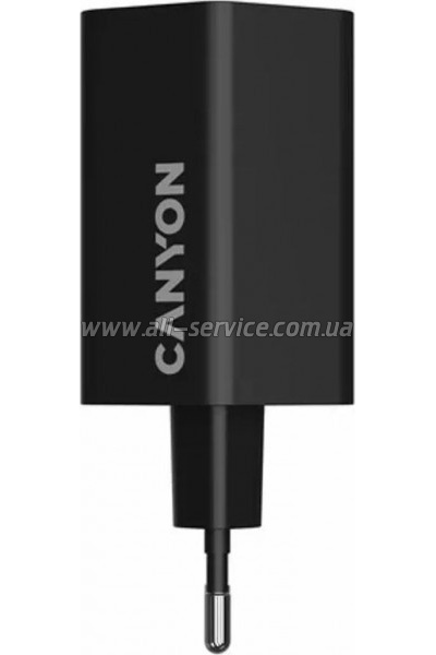 �������� ������� Canyon HEXAGON 65 GaN 65W 2xPD 1xQC EU Black (CND-CHAHEX65B)