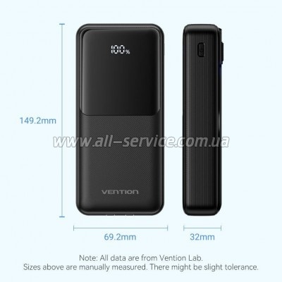 ������� ������������� Vention 20000mAh PD 22.5W (FHPB0)