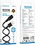 ���� ������ USB 2.0 AM to Micro 5P 2.0m Lenny silicone BX113 black BOROFONE (6941991115493)