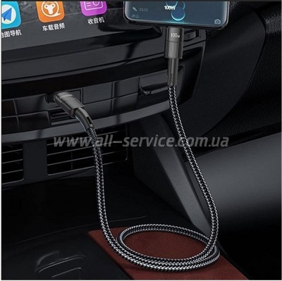 ���� ������ USB-C to USB-C 1.0m 100W black Essager (EXCTT1-XC01)