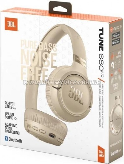 �������� JBL Tune 680 NC Beige (JBLT680NCBEG)