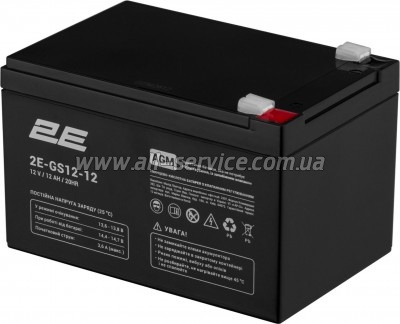 ������� � ��� 2E 2E-GS12-12 12V 12Ah (2E-GS12-12)