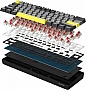  GamePro MK130G Pro Outemu Red Switch Hot-Swap 60 RGB USB/Wireless/Bluetooth Black (MK130G Pro)