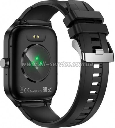 - HOCO Y27 Smart sports watch (call version) Black (6942007645430)