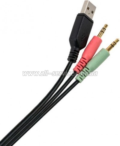  Vinga HSCU-100 Gaming LED Black (HSCU-100)