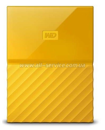  4TB WD 2.5 USB 3.0 My Passport Yellow (WDBYFT0040BYL-WESN)