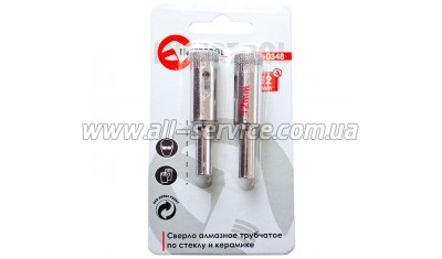 Коронка трубчатая по стеклу и керамике INTERTOOL SD-0349 Коронка трубчатая по стеклу и керамике INTERTOOL SD-0349