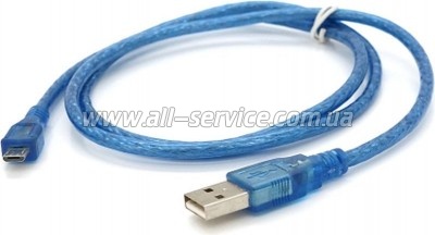 ���� ������ USB 2.0 AM to Micro 5P 1.0m blue Voltronic (YT-AM/Mc-1B/05495)