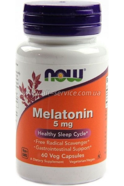  Now Foods , Melatonin, 5 , 60  (NF3555)