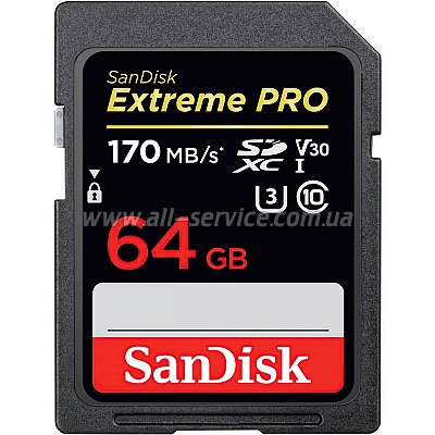   SanDisk 64GB SDXC C10 UHS-I U3 (SDSDXXY-064G-GN4IN)