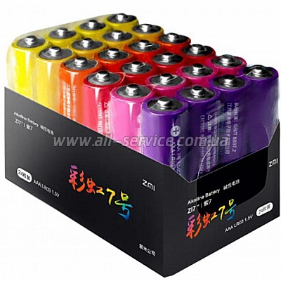  Xiaomi ZMI ZI5 Rainbow AA batteries 24. (30402)