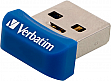  Verbatim 64GB Store 'n' Stay NANO Blue USB 3.2 (98711)