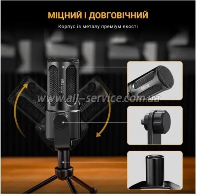  Fifine Tank1 XLR Black (Tank1)