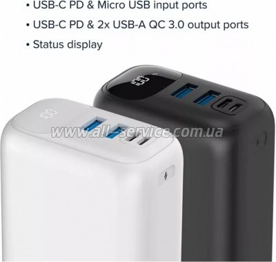   Canyon PB-301 30000mAh (CNE-CPB301W)