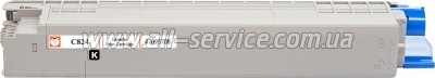 �������� BASF OKI C824/ C834/ C844 ������ 47095708 Black (BASF-KT-47095708)