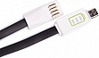 ���� ������ USB 2.0 AM to Micro 5P 1.0m 1.2A LED Black Drobak (218762)