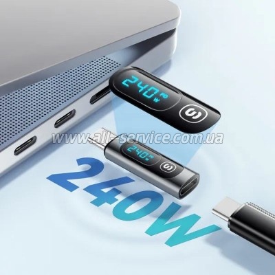 ������� USB-C F to USB-C M digital display Essager (EZJTT-TX0G-P)