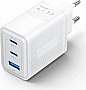 �������� ������� Vention 2xUSB-C PD65W + 1xUSB QC3.0 60W GaN white (FERW0-EU)