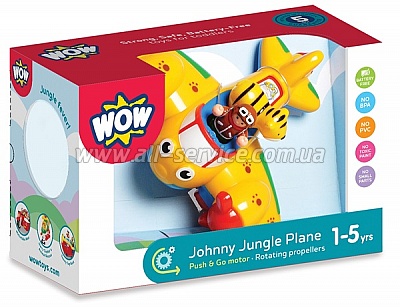  WOW TOYS Johnny Jungle Plane    (01013)