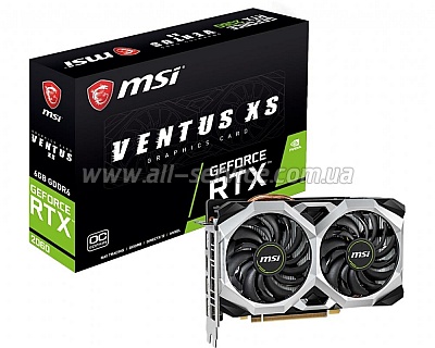  MSI GeForce RTX2060 6GB GDDR6 VENTUS XS OC (RTX2060_VENTUS_XS_6G_OC)