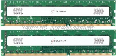 ������ ������ ��� ���������� DDR3 16GB (2x8GB) 1600 MHz Silver Peewee eXceleram (E30166A)