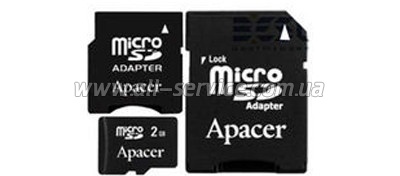   2Gb Apacer microSD + 2  (AP2GMCSD2A-R)