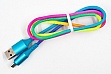 ���� ������ USB 2.0 AM to Micro 5P 1.0m rainbow Dengos (NTK-M-SET-RAINBOW)