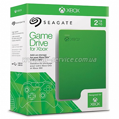 ��������� 2TB SEAGATE USB3.0 ��� XBOX (STEA2000403)