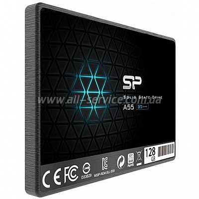 SSD  Silicon Power 256GB A55 2.5" SATA 3.0 (SP256GBSS3A55S25)