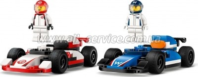 ����������� LEGO City ���������� ��� ����� F1 ������ Williams Racing � Haas F1 (60464)