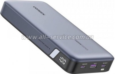   Ugreen 25000mAh 145W PD/3.0, QC/3.0, . . 65 (PB205) (90597A)