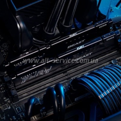     DDR5 16GB (2x8GB) 5600 MHz Beast Kingston Fury (ex.HyperX) (KF556C36BBEK2-16)