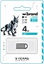  Wibrand 4GB lynx Silver USB 2.0 (WI2.0/LY4M2S)