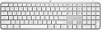  Logitech MX Keys S  MAC Bluetooth/Wireless UA Pale Grey (920-011638)
