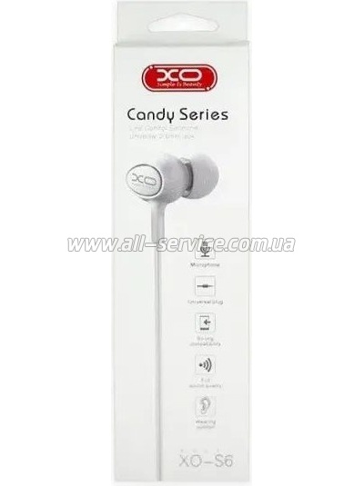  XO S6 Encok White (S6-WH)