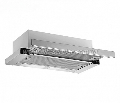 Вытяжка VENTOLUX Garda 60 inox 620 BK glass Вытяжка VENTOLUX Garda 60 inox 620 BK glass