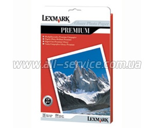 Бумага LEXMARK фото глянцевая, 240g, A4*15 (80D1707), Premium