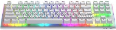  Hator Gravity X TKL Orange USB White (HTK551UA)