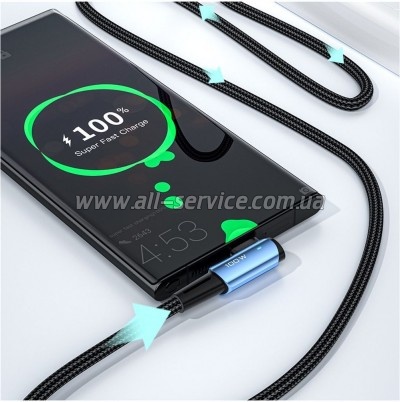 ���� ������ USB-C to USB-C 1.0m 100W black Essager (EXCTT1-CGWT01)