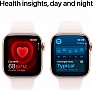 - Apple Watch Series 10 GPS 42mm Rose Gold Aluminium Case with Light Blush Sport Band - S/M (MWWH3QH/A)
