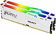     DDR5 64GB (2x32GB) 6000 MHz Beast White RGB EXPO Kingston Fury (ex.HyperX) (KF560C30BWEAK2-64)