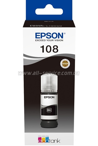  Epson 108 EcoTank L8050/ L18050 black (C13T09C14A)