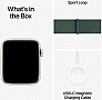 - Apple Watch SE 2024 GPS 44mm Starlight Aluminium Case with Lake Green Sport Loop (MXEW3QH/A)