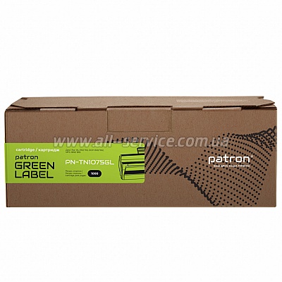  Patron Green Label Brother TN-1075/ HL-1112 (PN-TN1075GL)