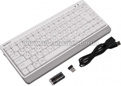  A4Tech FBK11 Wireless White