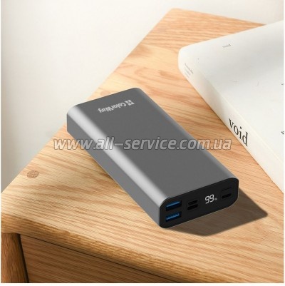 ������� ������������� ColorWay 20000 mAh Gray (CW-PB200LPH3GR-PDD)