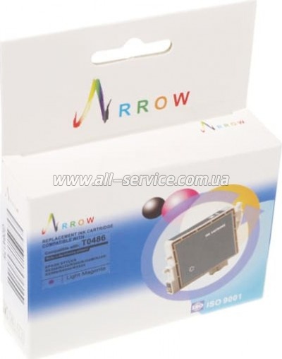  Arrow  Epson Stylus Photo R200/ R340/ RX620  C13T048640 Light Magenta (A-T0486)
