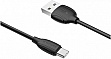 ���� ������ USB 2.0 AM to USB-C 1.0m 3A PVC BX19 black BOROFONE (6931474701794)