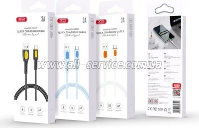 ���� ������ USB 2.0 AM to USB-C 1.0m white XO (NB280_C_White)